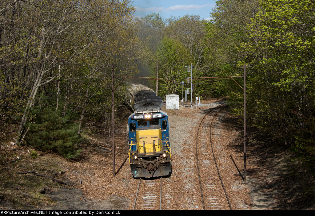 MEC 5956 Leads PO-3 at Rock Junction